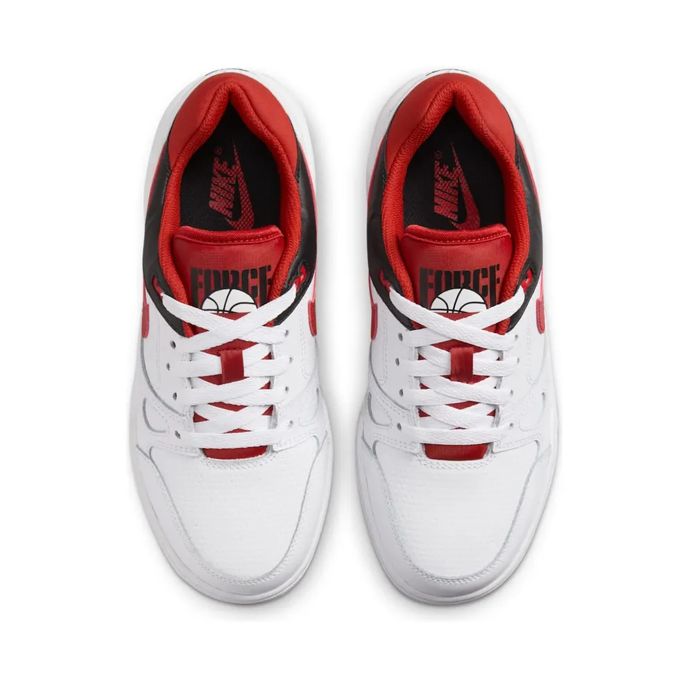 Nike Full Force Low White Black Team Orange Mystic Red (FV5929-100)