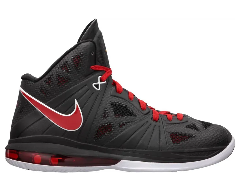 Nike LeBron 8 PS White/Black/Red (441946-001)