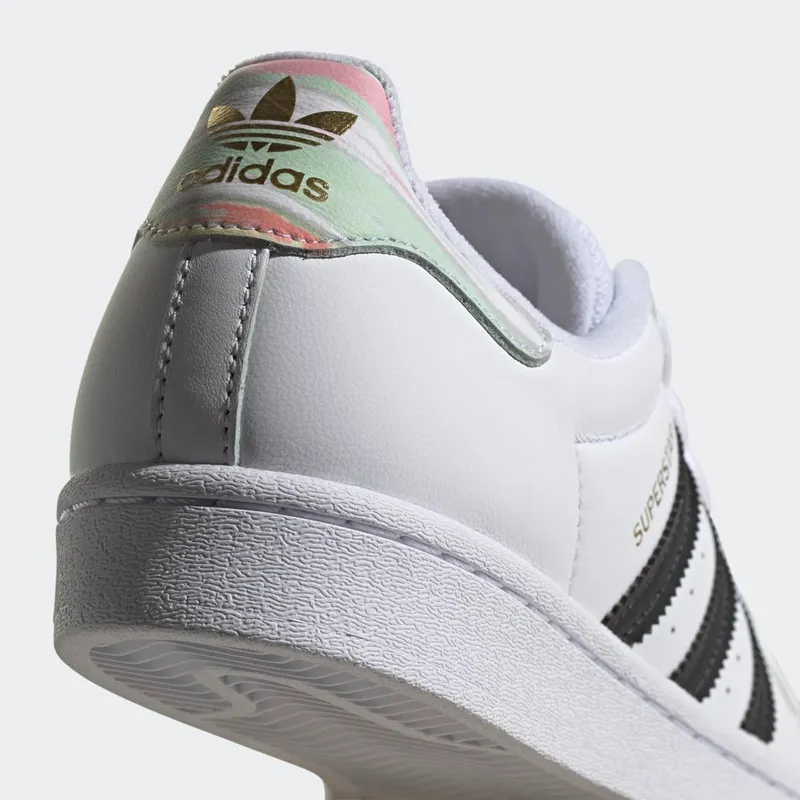 adidas Superstar Cloud White / Core Black / Frozen Green (FY5132)