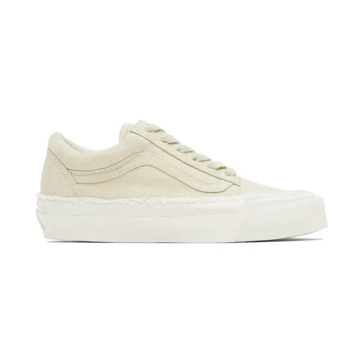 Vans OG Old Skool LX “Raw Edge” Vintage White (VN0A5FBE0VW1)