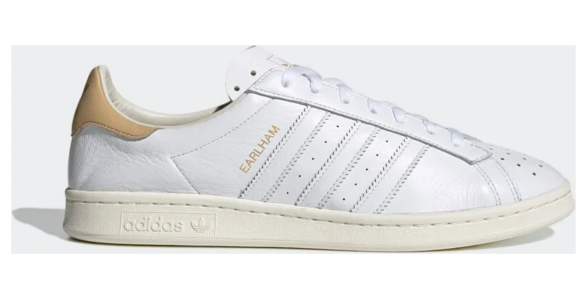adidas Earlham Cloud White / Off White / Gold Metallic (H01806)