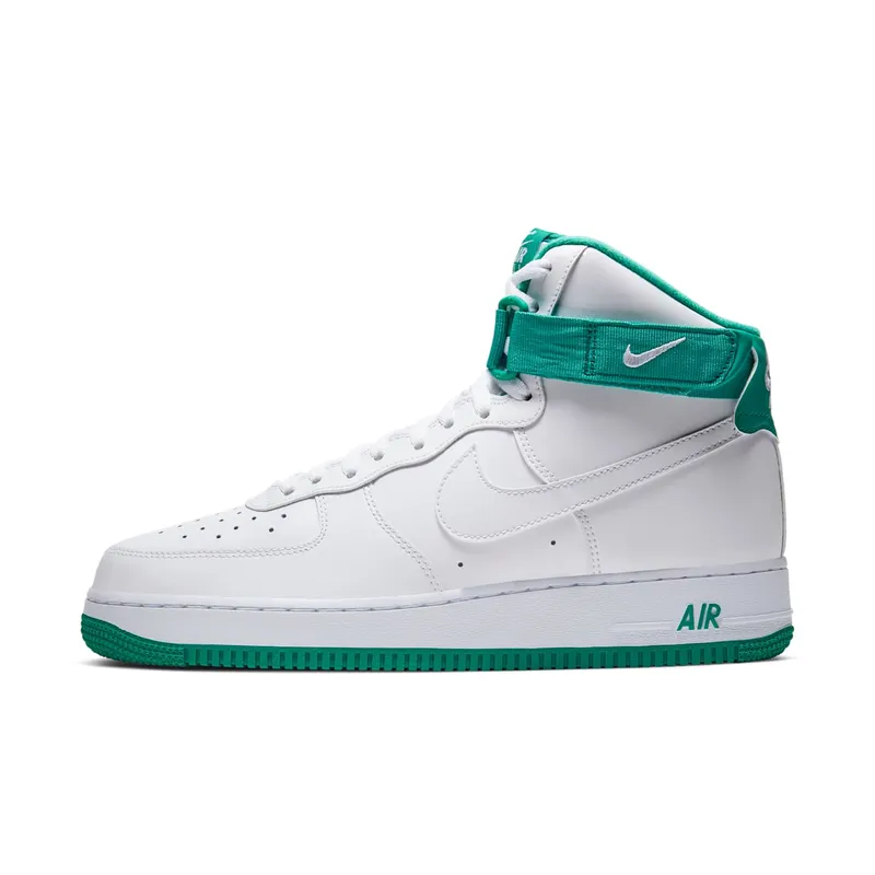 Nike Air Force 1 High White Neptune Green White/Neptune Green-White (CD0910-101)