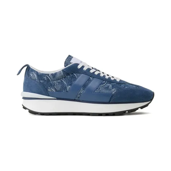 Lanvin met vlakken en patroon “Blue” (FUSKBUMPDEJAP26)