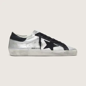 Golden Goose Super-Star In Silver Leather (GMF00101.F000312.60246)