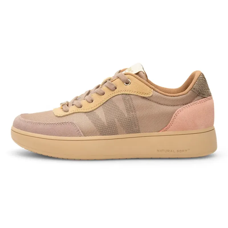 Woden sneaker Beige / Pink (WL006-536)