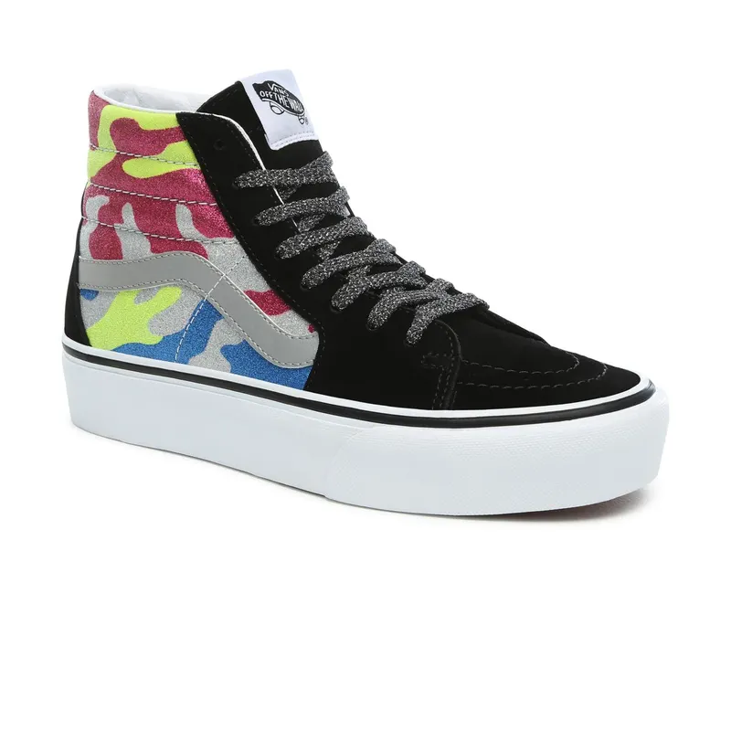 VANS After Dark Sk8-hi Platform 2.0 Shoes (Black)