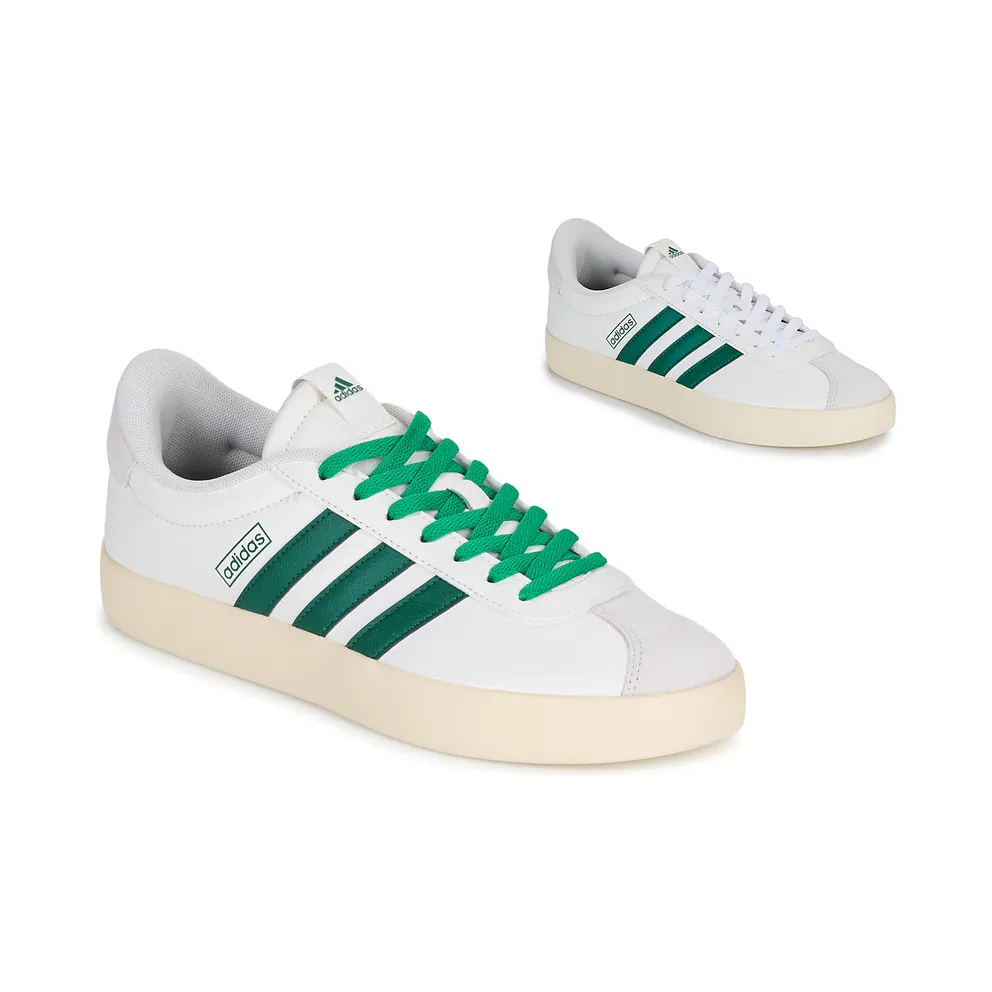 adidas VL Court 3.0 “Core White / Collegiate Green / Court Green” (JI1754)