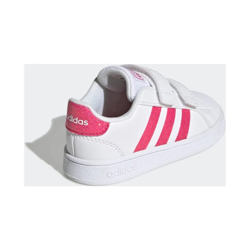 adidas Grand Court Cloud White / Real Pink / Cloud White (EG3815)