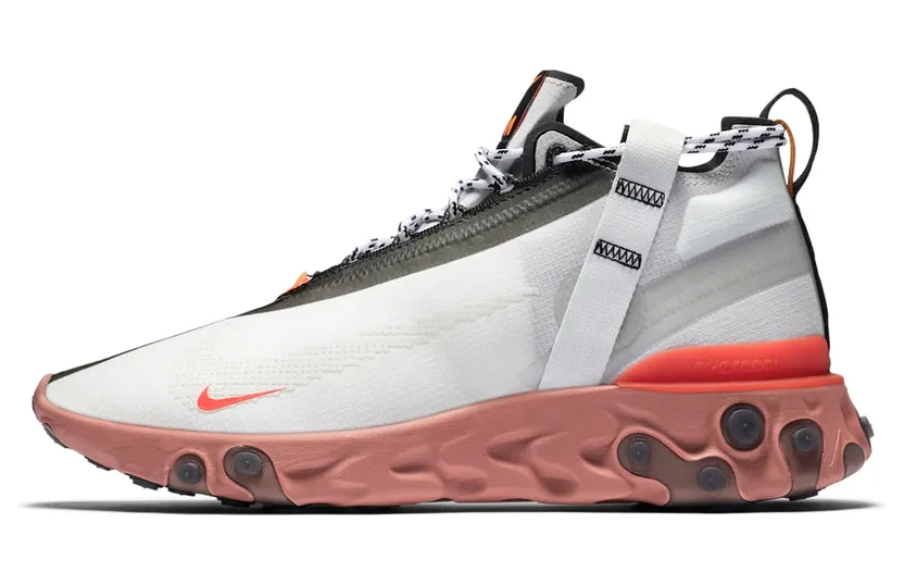 Nike React Runner Mid WR ISPA White Light Crimson
