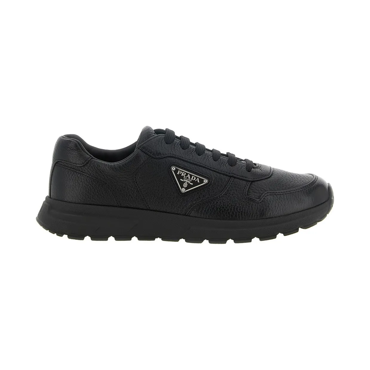 Prada Prax 2.0 sneakers met logoplakkaat – Beige (2EE443FG000013)
