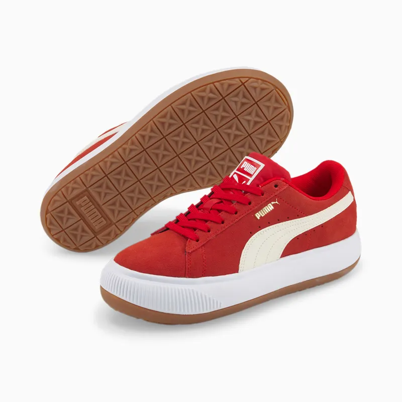PUMA Suede Mayu Women’ High Risk Red/White/Gum (380686-08)
