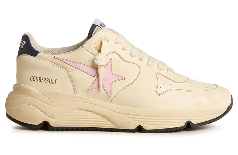 Golden Goose Running Sole Sneakers – Nude (GWF00126F006057)
