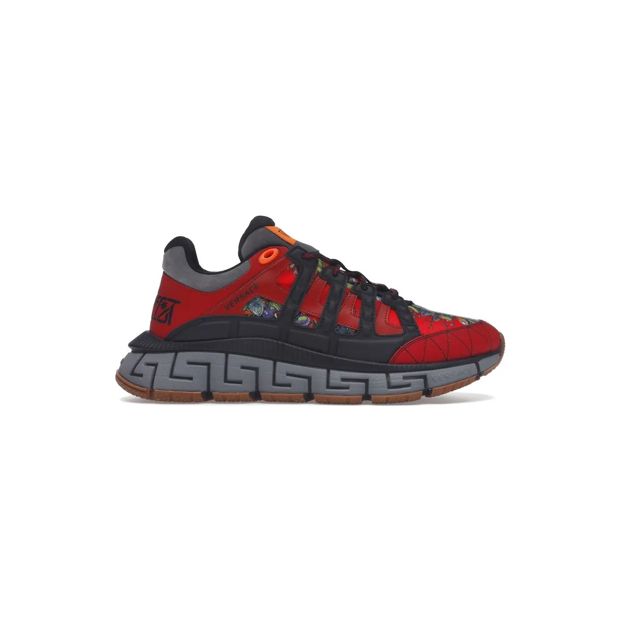 Versace Trigreca Red Black Grey