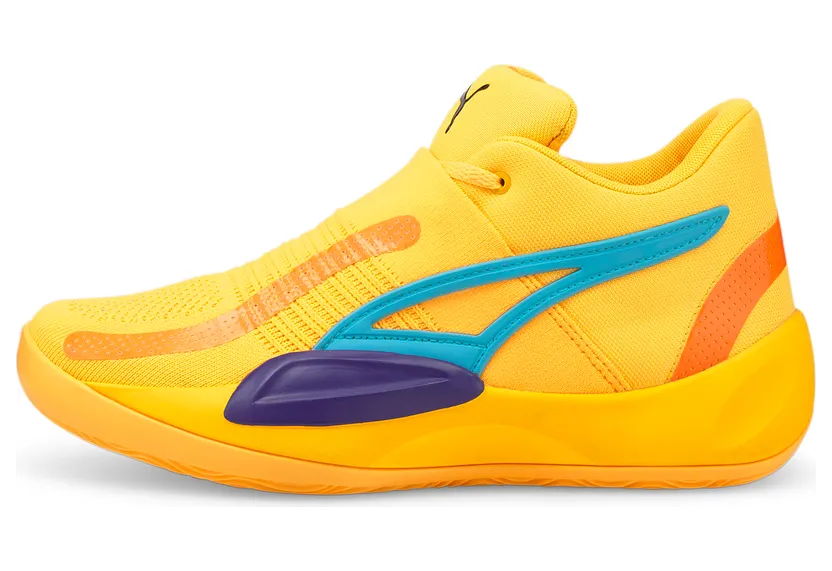 Puma Rise Nitro basketbalschoenen Blauw (377012-01)