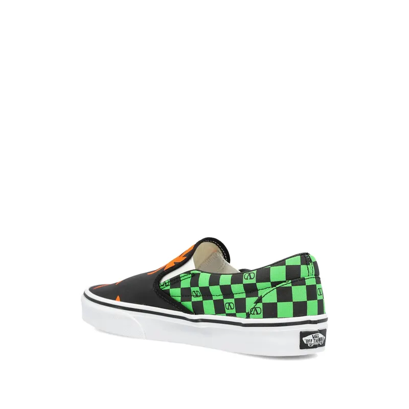 Vans X Valentino X Vans Classic Slip-on “Black/Green” (8W2S0NY9XWF BAL)