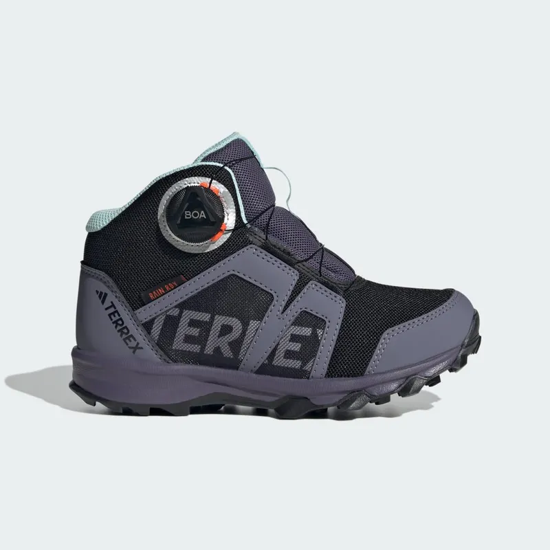 Adidas Terrex BOA Mid RAIN.RDY Hiking Core Black / Cloud White / Preloved Violet (JS2968)