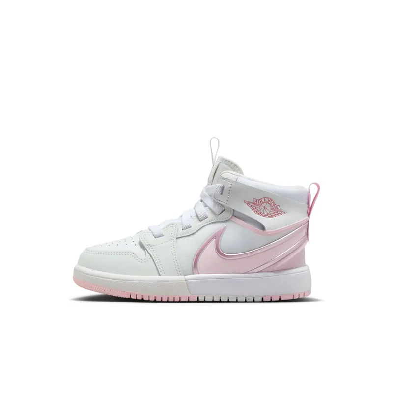 Jordan 1 Mid RM EasyOn White Fire Red Pink Foam (FQ1282-101)