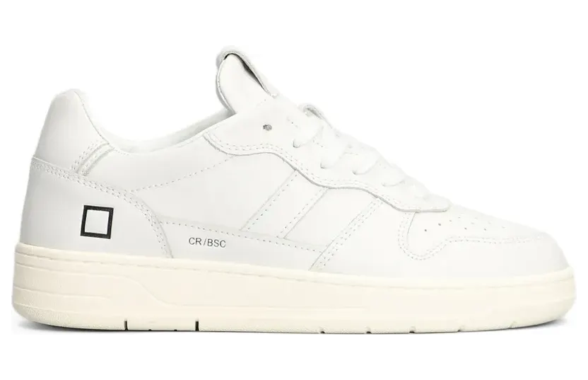D.A.T.E. Court 2.0 Basic low-top sneakers with geperforeerde vlakken – White (M451C2BA)