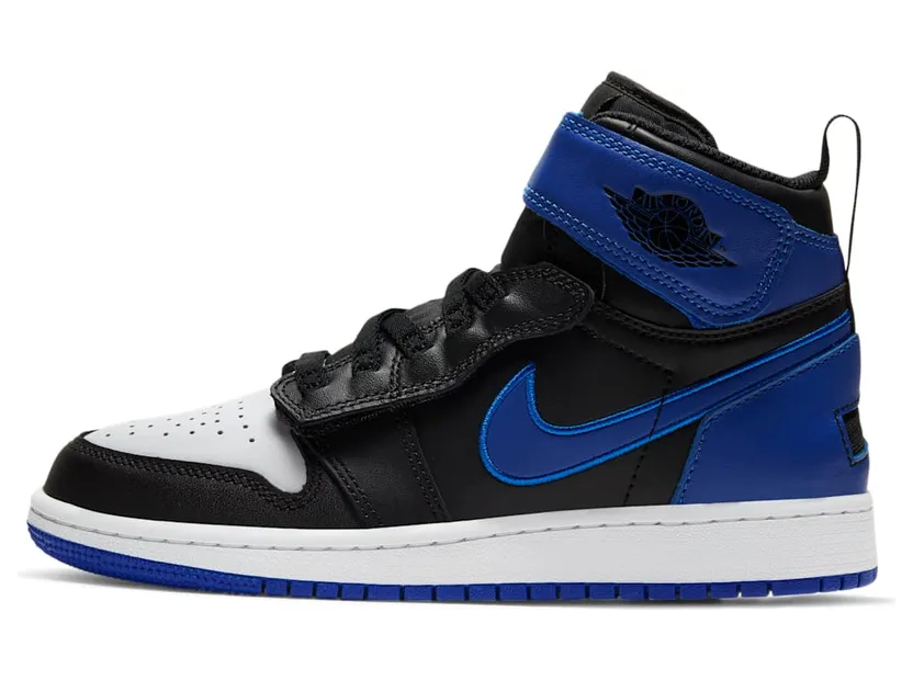 Jordan 1 Flyease Royal GS “Black / White / Hyper Royal” (CT4897-041)