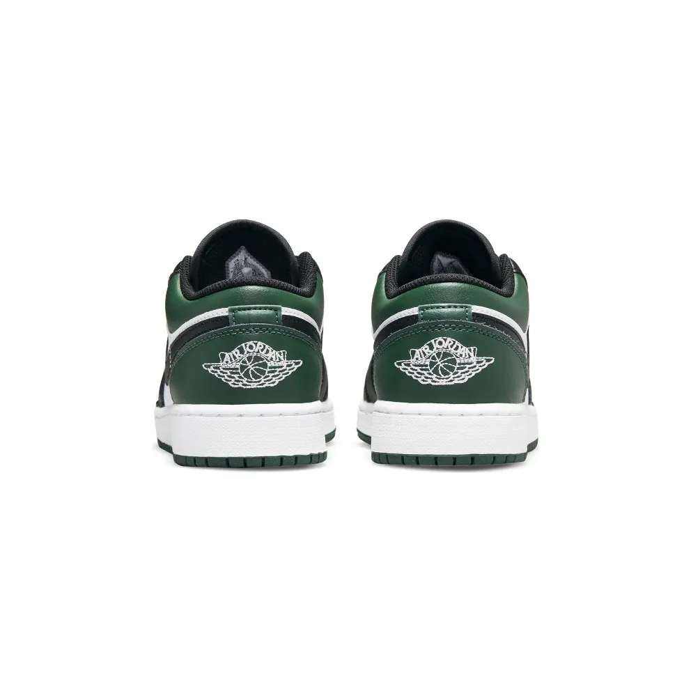 Air Jordan 1 Low Green Toe (GS) (553560-371)