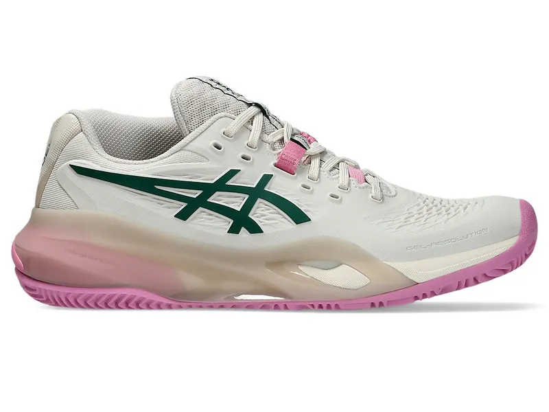 ASICS GEL-RESOLUTION X PADEL “Soft Oat / Jewel Green” (1042A285-250)