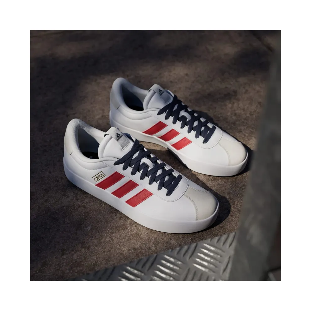 Adidas VL Court 3.0 Cloud White / Better Scarlet / Team Navy Blue 2 (IF4464)
