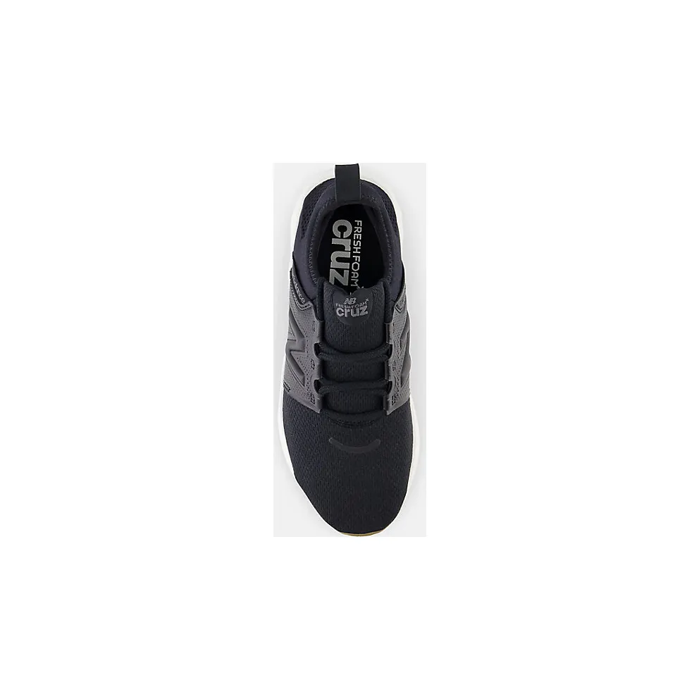 New Balance Fresh Foam X Cruz v3 Black Blacktop Gum (WCRUZLZ3)