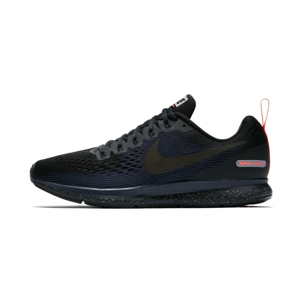 Nike Air Zoom Pegasus 34 Shield Black Obsidian Black/Black-Black-Obsidian (907327-001)