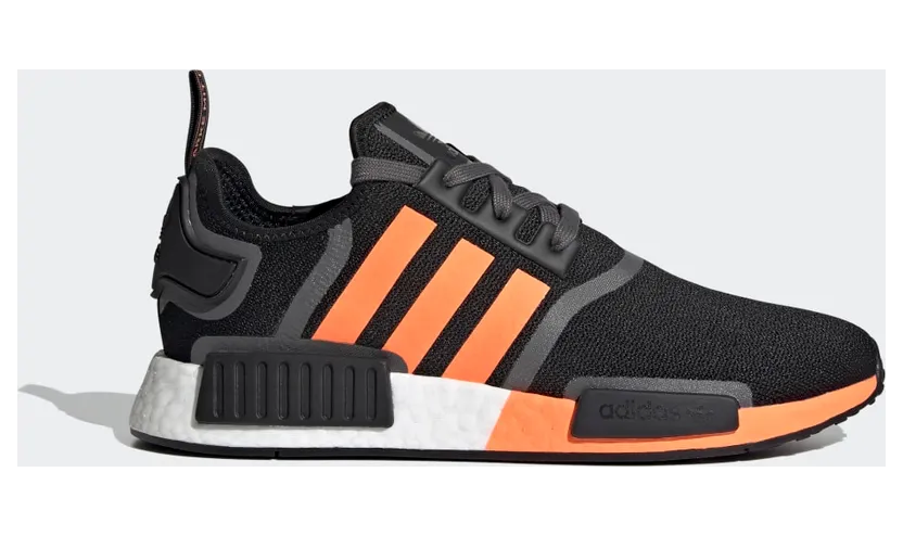 adidas NMD_R1 Core Black / Screaming Orange / Grey Five (G55575)