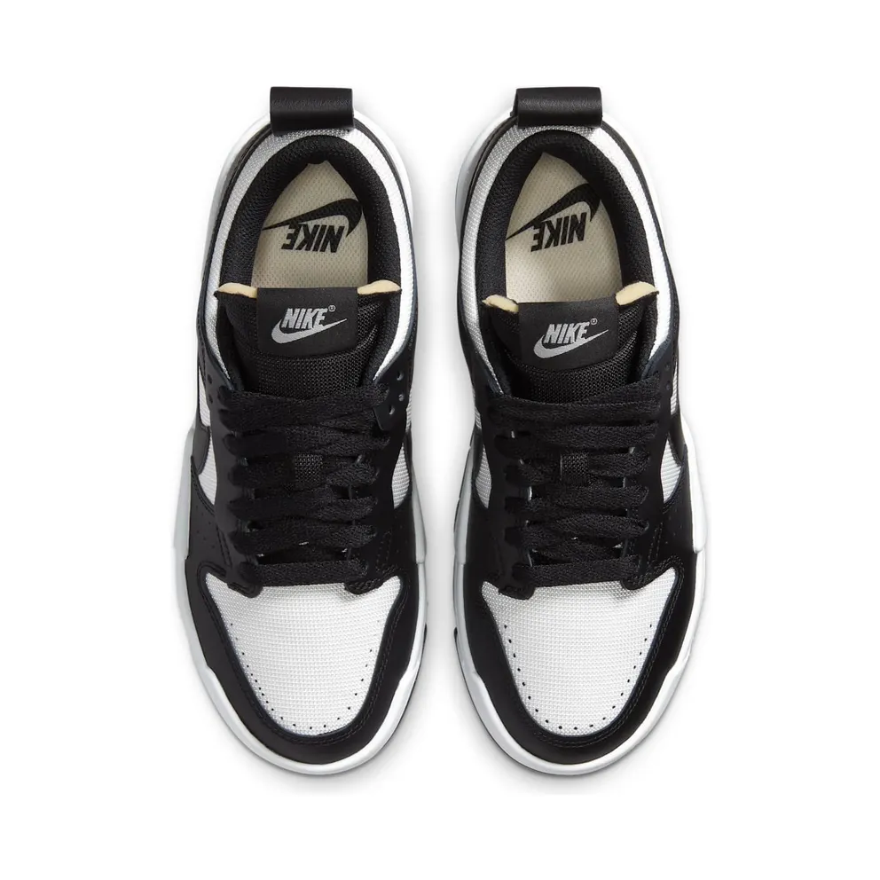 Nike Dunk Low Disrupt Black White (W) Summit White/Black-Summit White (CK6654-102)