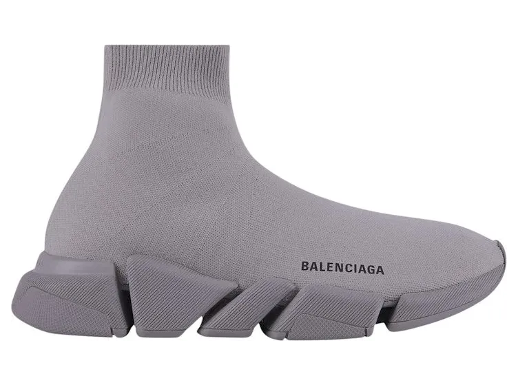 Balenciaga Speed 2.0 Grey Recycled Knit (617239W2DB11503)