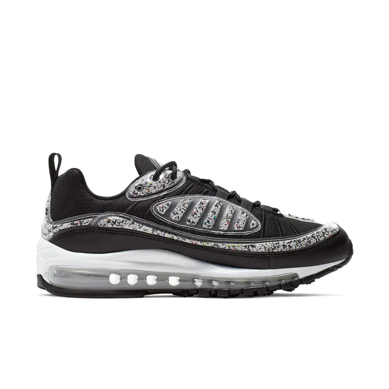 Nike Air Max 98 Recycled Black White (W) Black/Black-White (AV4417-001)