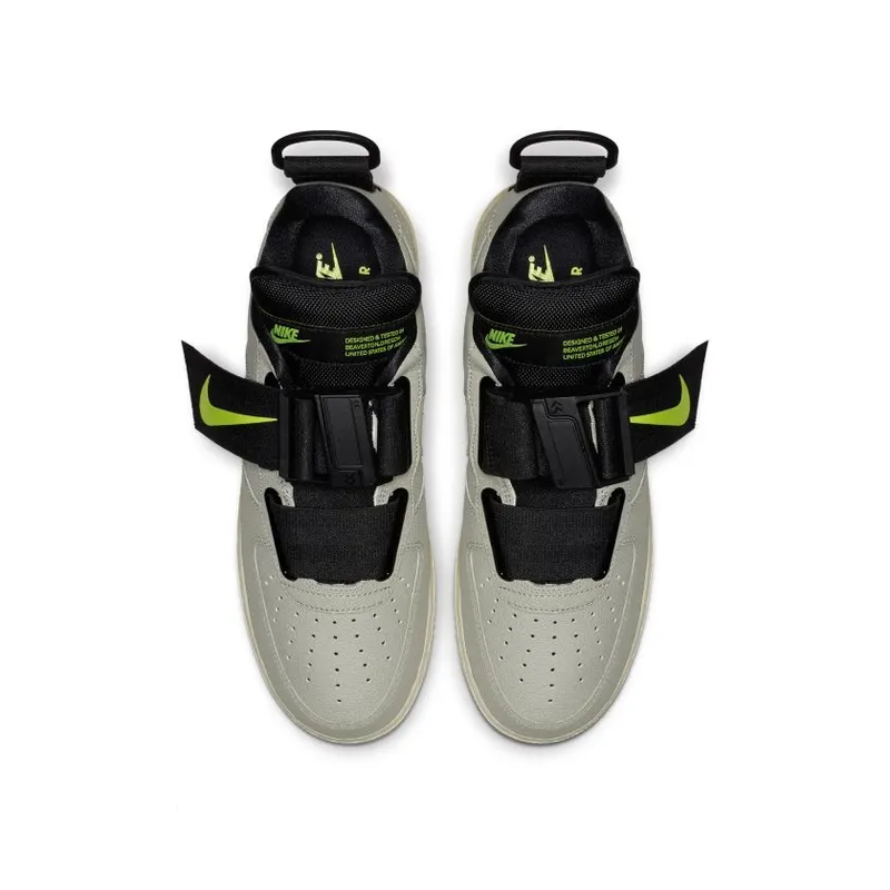 Nike Air Force 1 Low Utility Spruce Fog Black Spruce Fog/Black-Volt-Light Bone (AO1531-301)