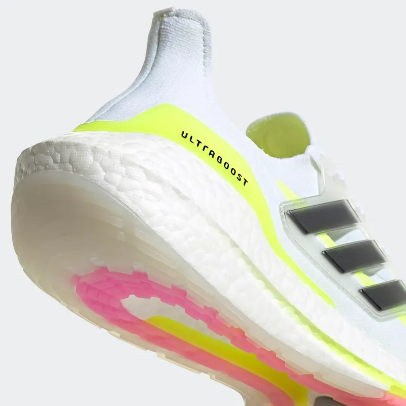 Adidas UltraBoost 21 ‘White Solar Yellow’ Cloud White/Core Black/Solar Yellow (FY0377)