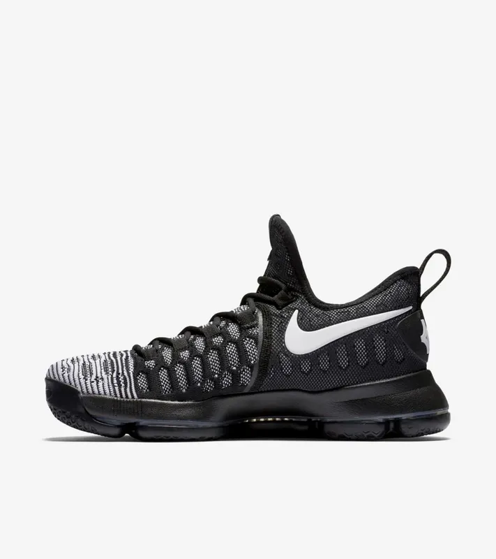 Nike KD 9 Black White Black/White (843392-010)