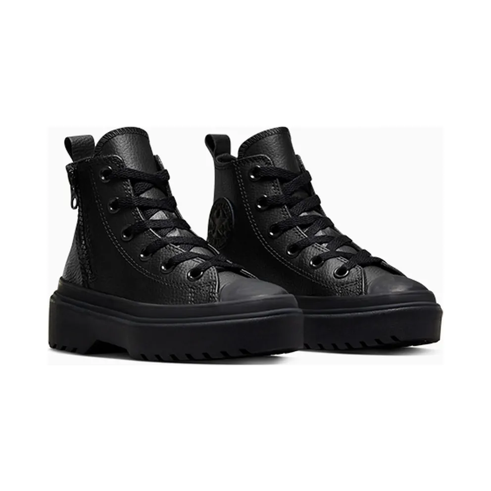Converse Chuck Taylor All Star Lugged Lift Platform Leather Black/black/black
