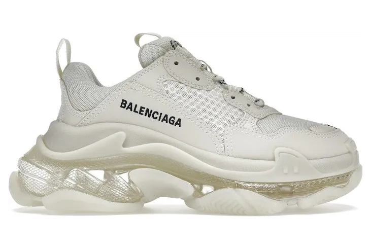Balenciaga Triple S Clear Sole Light Beige (544351W2GA19100)