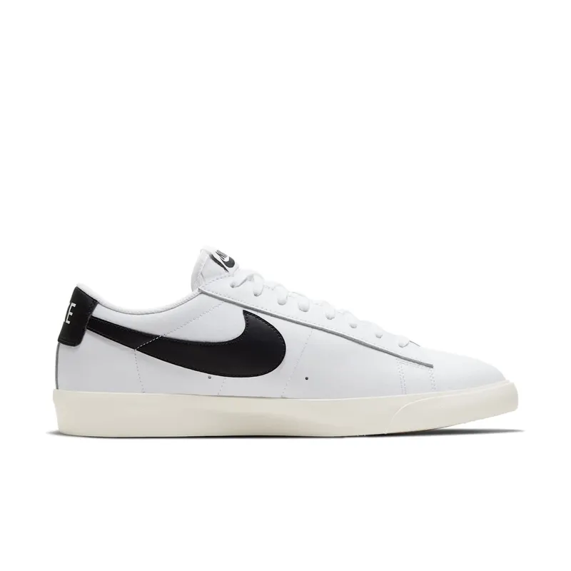 Nike Blazer Low Leather White Black White/Black-Sail (CI6377-101)