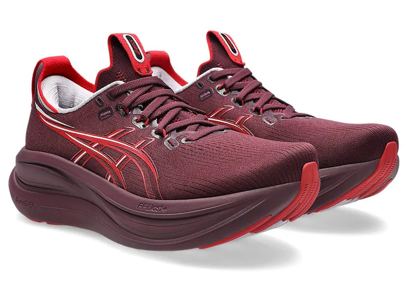 ASICS GEL-NIMBUS 28 “Beniimo Purple / Speed Red” (1012B899-503)