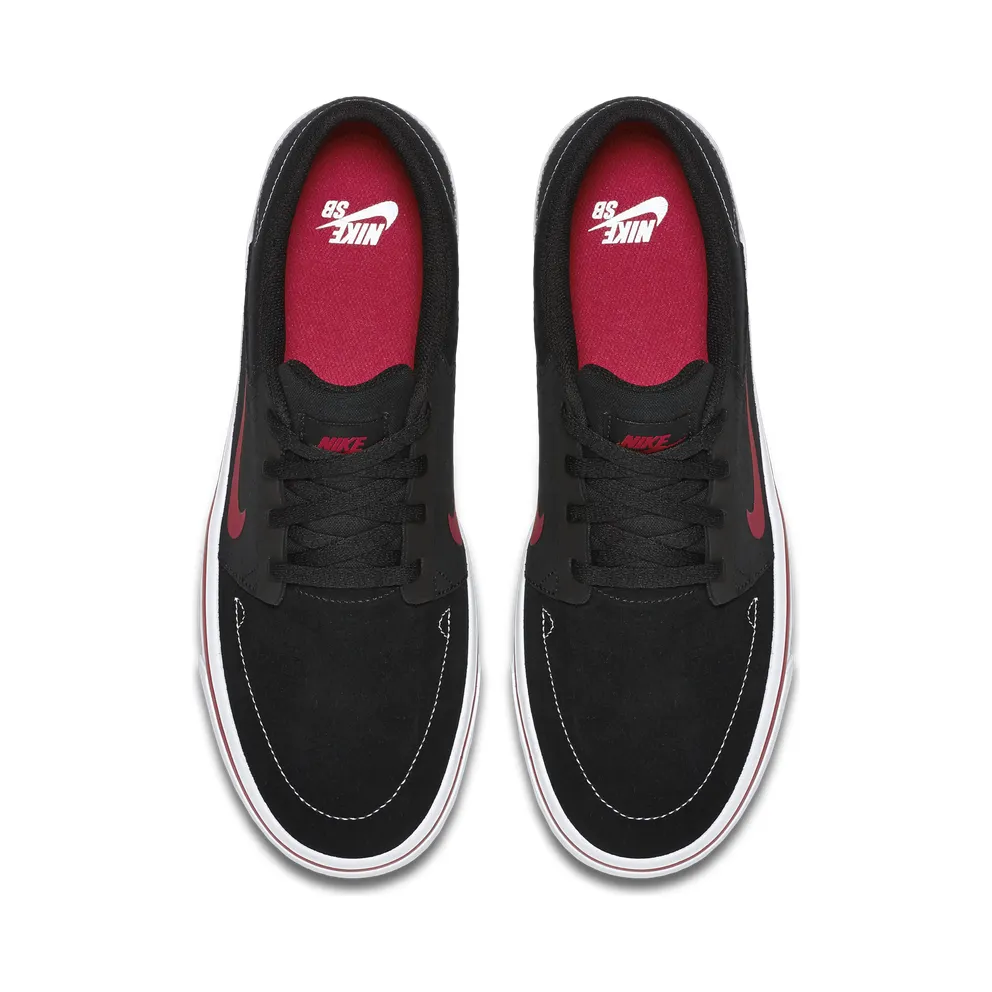 Nike Sb Portmore Black Gym Red-White Black/Gym Red-White (725027-060)