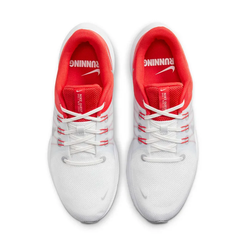 Nike Quest 4 White Chile Red (DA1105-100)