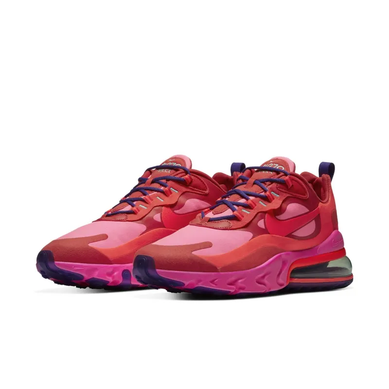 Nike Air Max 270 React Electronic Music Mystic Red/Pink Blast/Habanero Red (AO4971-600)