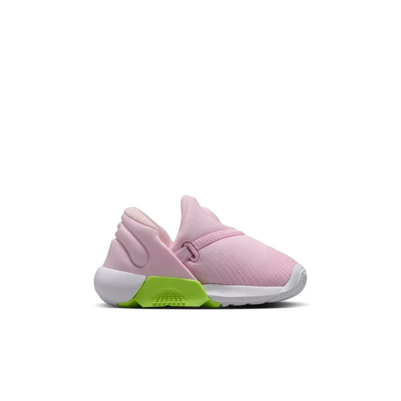 Nike Swoosh Go “Pink Foam / Volt / Barely Volt / Sail” (IB3362-600)
