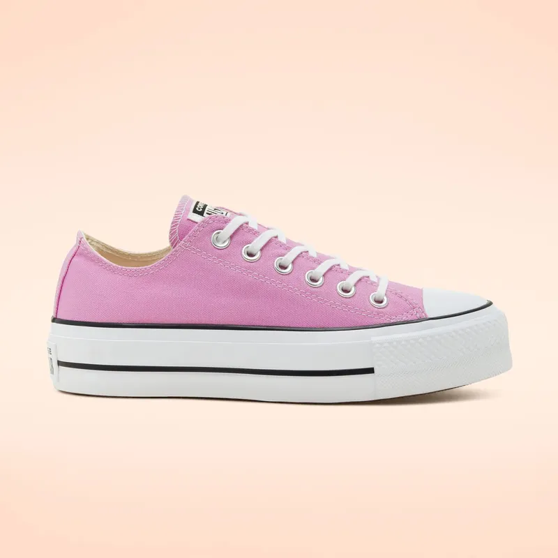 Converse Seasonal Colour Platform Chuck Taylor All Star Low Top (566756C)