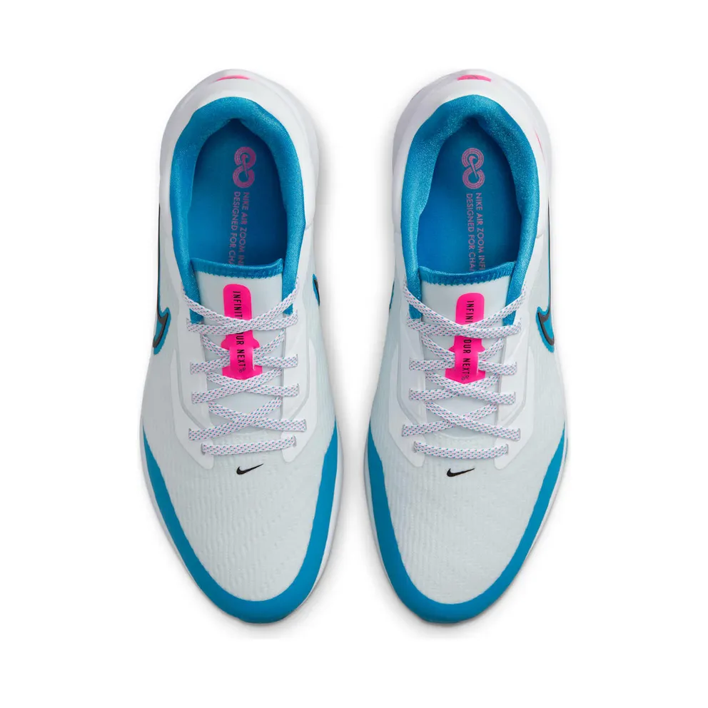 Nike Air Zoom Infinity Tour NEXT% White Aurora Blue (Wide) (DM8446-104)