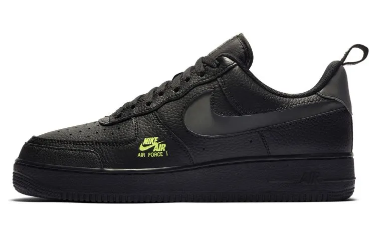 Nike Air Force 1 LV8 Low Utility ‘Black Volt’ Black/Light Smoke Grey/Volt/Black (CV3039-002)
