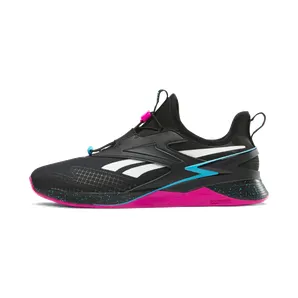 Reebok Nano X3 Froning “Core Black / Laser Pink / Bold Cyan” (100074-781)