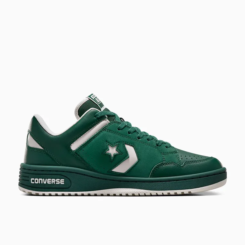 Converse Weapon Leather Green Envy/Egret/Egret (A11104C)
