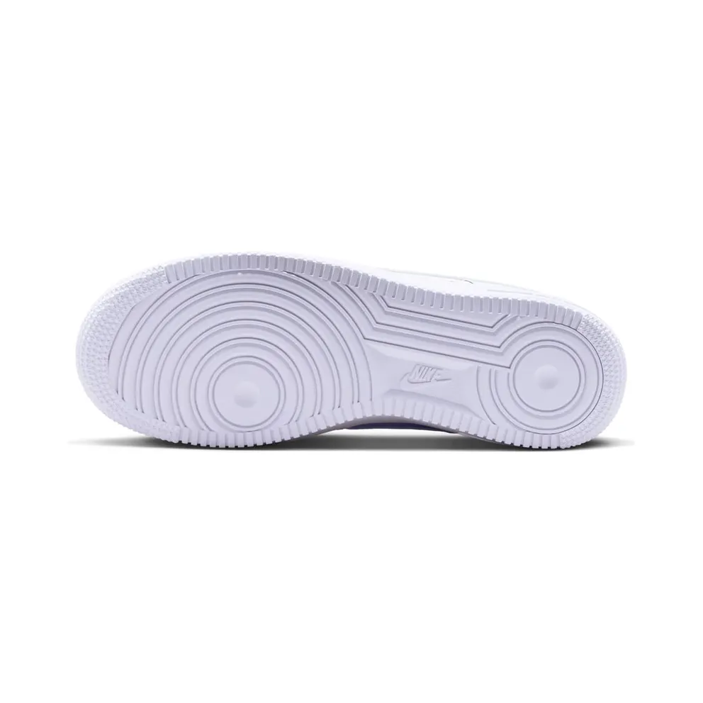 Nike Air Force 1 07 White & “White / Blue Void / Fire Red / Metallic Summit White” (IR1989-100)