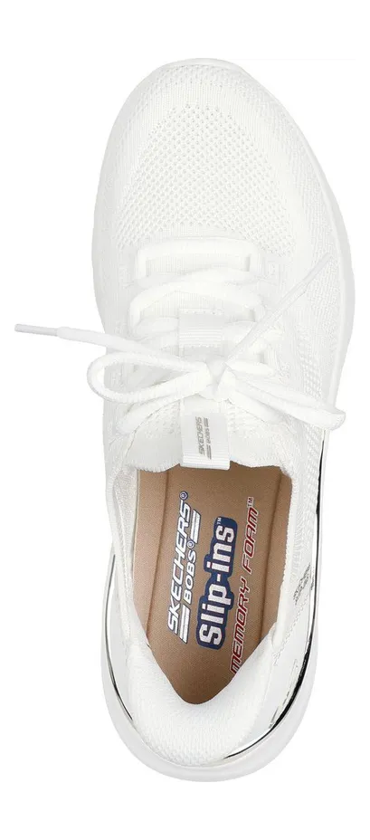skechers-slip-ins 117617 WHT